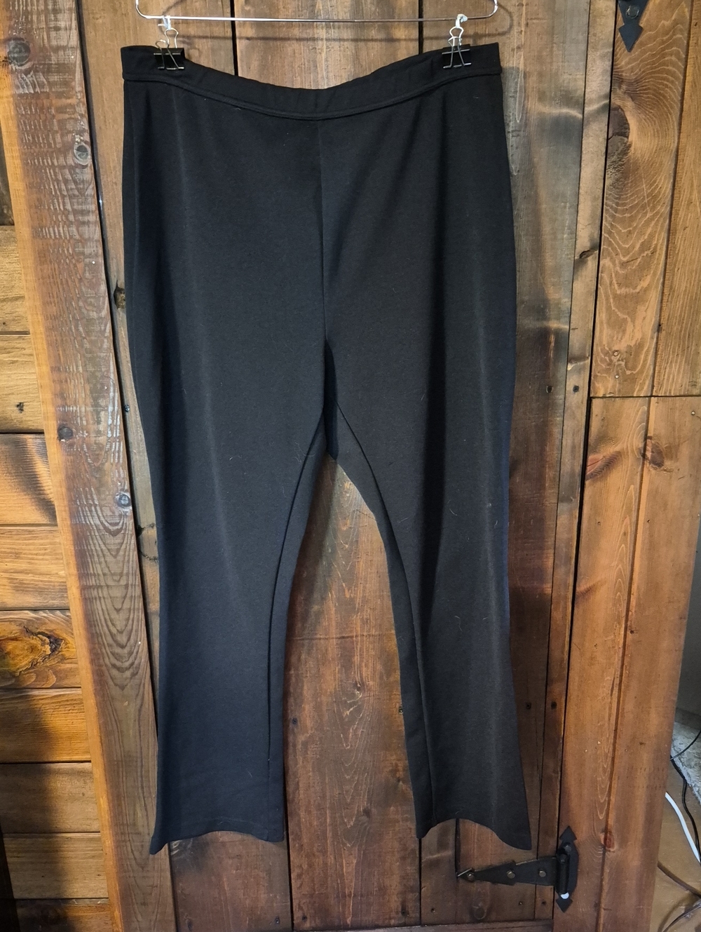 Venezia Black Stretch Pants
